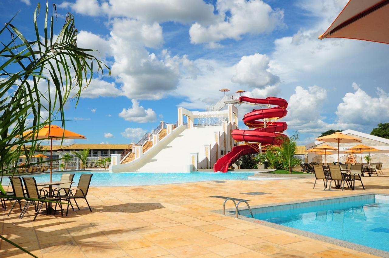 Lacqua Diroma Hotel Com Parque Aquatico 24 Horas كلدس نوفاس المظهر الخارجي الصورة